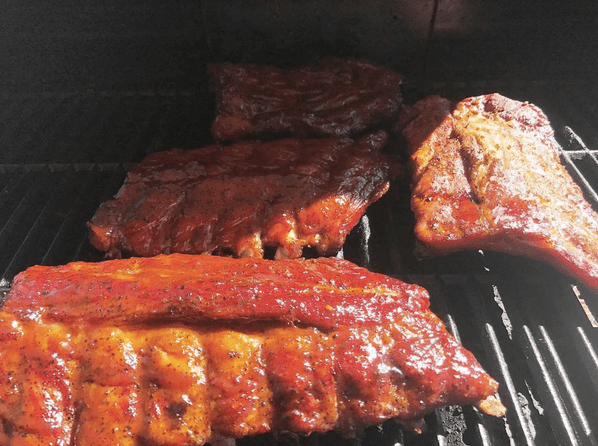 Smoked Ribs on Gas Grill