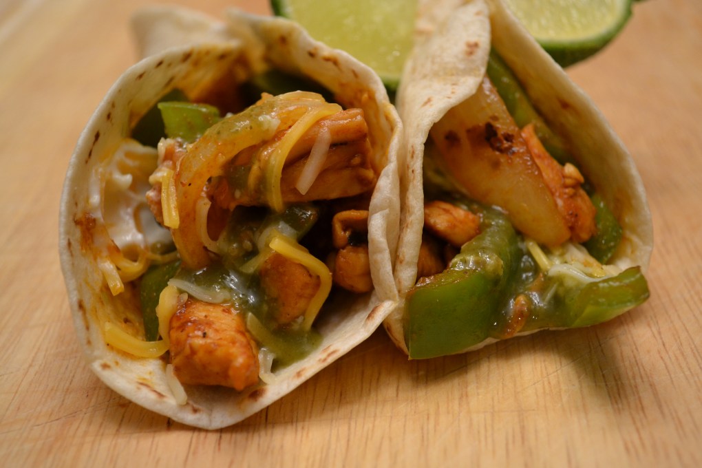 Sizzling Fajitas with Grilled Chicken